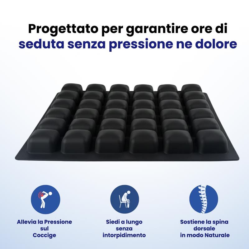 AirSeat+ Cuscino Ortopedico
